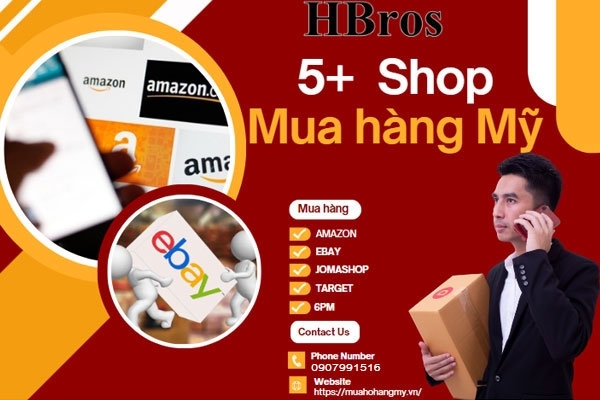 5+ Shop Mỹ Uy Tín, Giá Tốt - Mua Hàng Mỹ Giá Rẻ Dễ Dàng