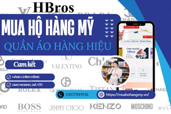 Mua hộ hàng Mỹ quần áo hàng hiệu giá tốt - Dịch vụ của HBros 