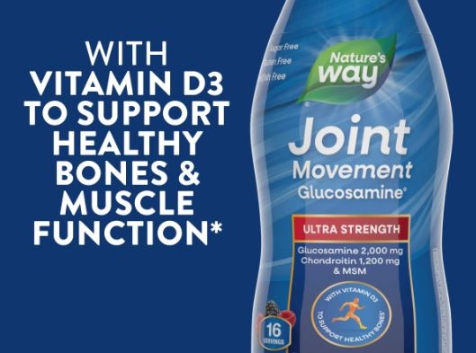 Nature's Way Joint Movement Glucosamine Extra Strength: Hỗ Trợ Sức Khỏe Khớp Hiệu Quả