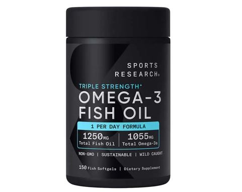 Sports Research Triple Strength Omega-3 Fish Oil: Sức Khỏe Từ Dầu Cá Omega-3