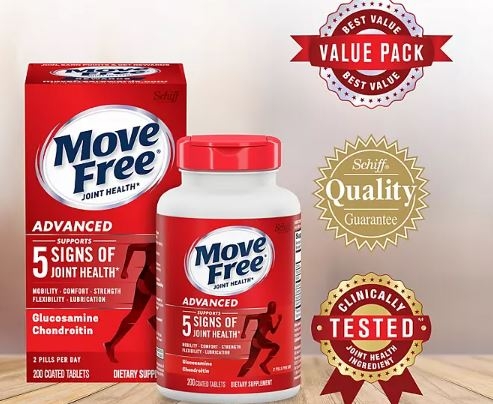 Viên Uống Hỗ Trợ Xương Khớp Move Free / Schiff Move Free Advanced Joint Supplement