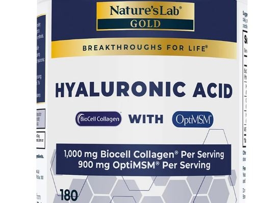 Viên Uống Nature's Lab Hyaluronic Acid with BioCell Collagen: Hỗ Trợ Sức Khỏe Da và Khớp Xương