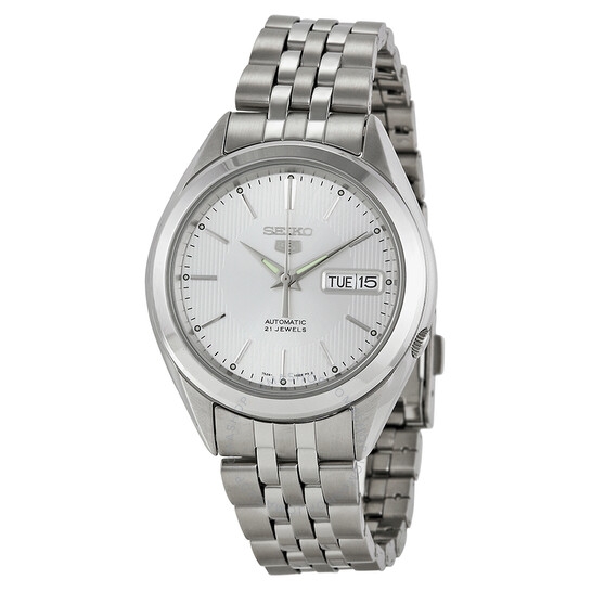 Đồng Hồ Nam SEIKO 5 Automatic Silver Dial Men's Watch SNKL15