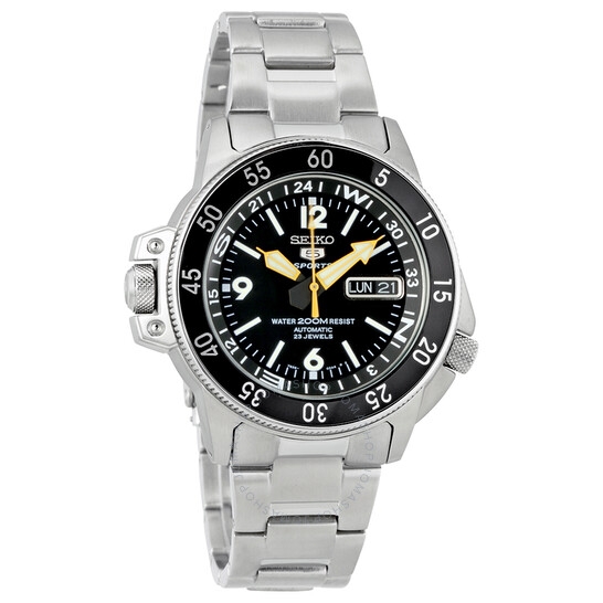 Đồng Hồ Nam SEIKO 5 Lefty Sport Land Shark Black Dial Men's Watch SKZ211K1