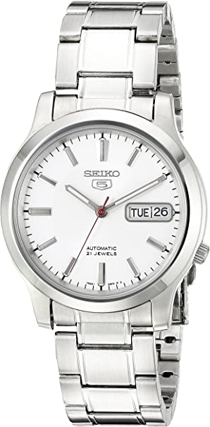 Đồng Hồ Nam SEIKO 5 SNK789 21 Jewels Automatic Water Resistance Silver Watch