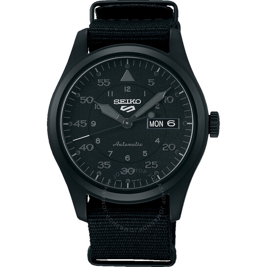 Đồng Hồ Nam SEIKO 5 Sports Automatic Black Dial Men's Watch SRPJ11K1