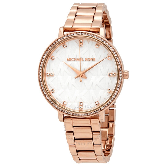 Đồng Hồ Nữ MICHAEL KORS Pyper Quartz Crystal White Dial Ladies Watch MK4594