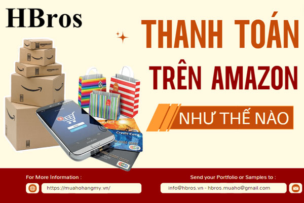  mua hàng Mỹ trên Amazon